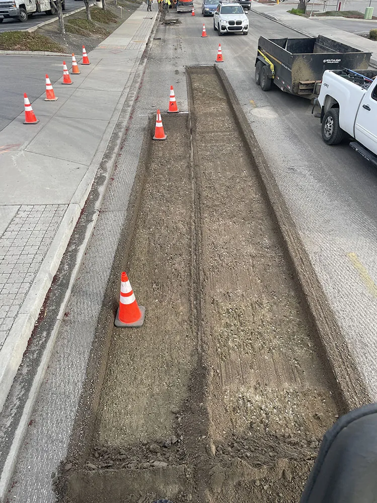 Roadway rehabilitation on Walla Walla Avenue in Wenatchee