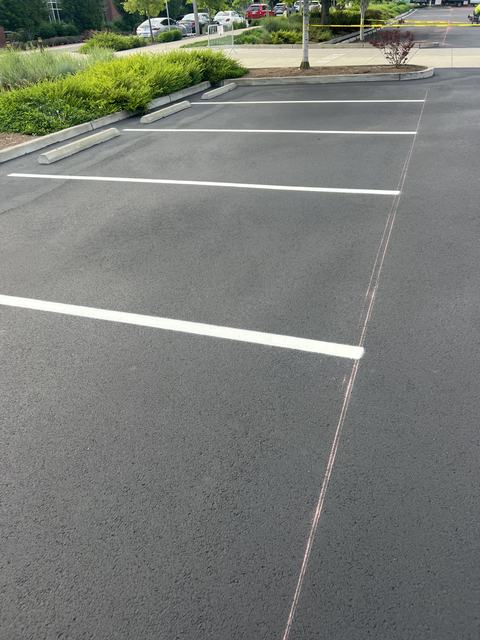 City parks in Bellevue, WA: sealcoat and striping (photo 2)