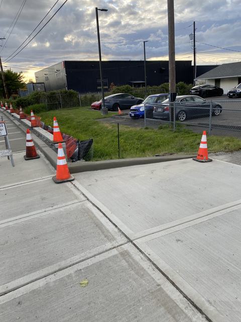 City street in Fife, WA: pavement preservation (photo 2)