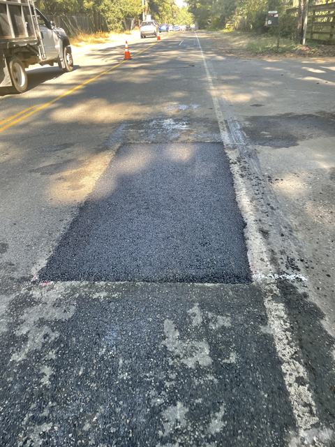City roadways in Lakewood, WA: roadway patching (photo 2)